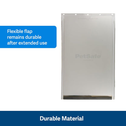 ORIGINAL PetSafe Replacement Flap – Made of Non-Toxic Material – Headquartered in Knoxville, TN – US-Based Customer Care – 1-Year Comprehensive Protection Plan – Innovating Pet Tech Since 1991 - Large