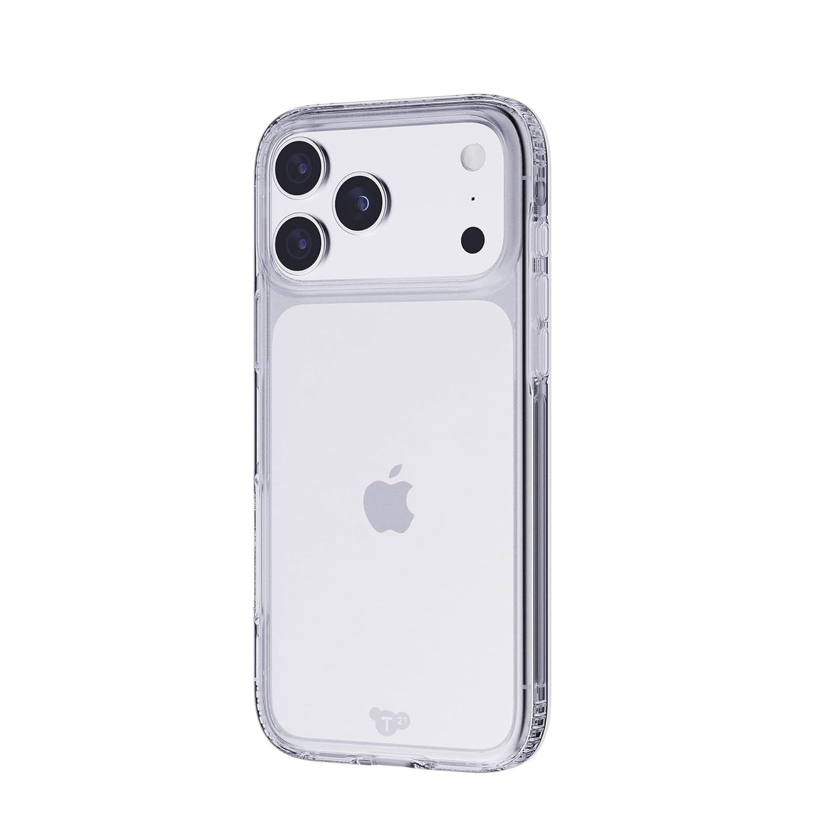 Tech21 EvoClear Funda para iPhone 17 Pro MAX - Transparente | Funda Protectora Delgada | Protección contra Impactos | Compatible con Carga inalámbrica