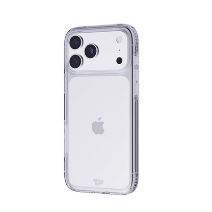 Tech21 EvoClear Funda para iPhone 17 Pro MAX - Transparente | Funda Protectora Delgada | Protección contra Impactos | Compatible con Carga inalámbrica