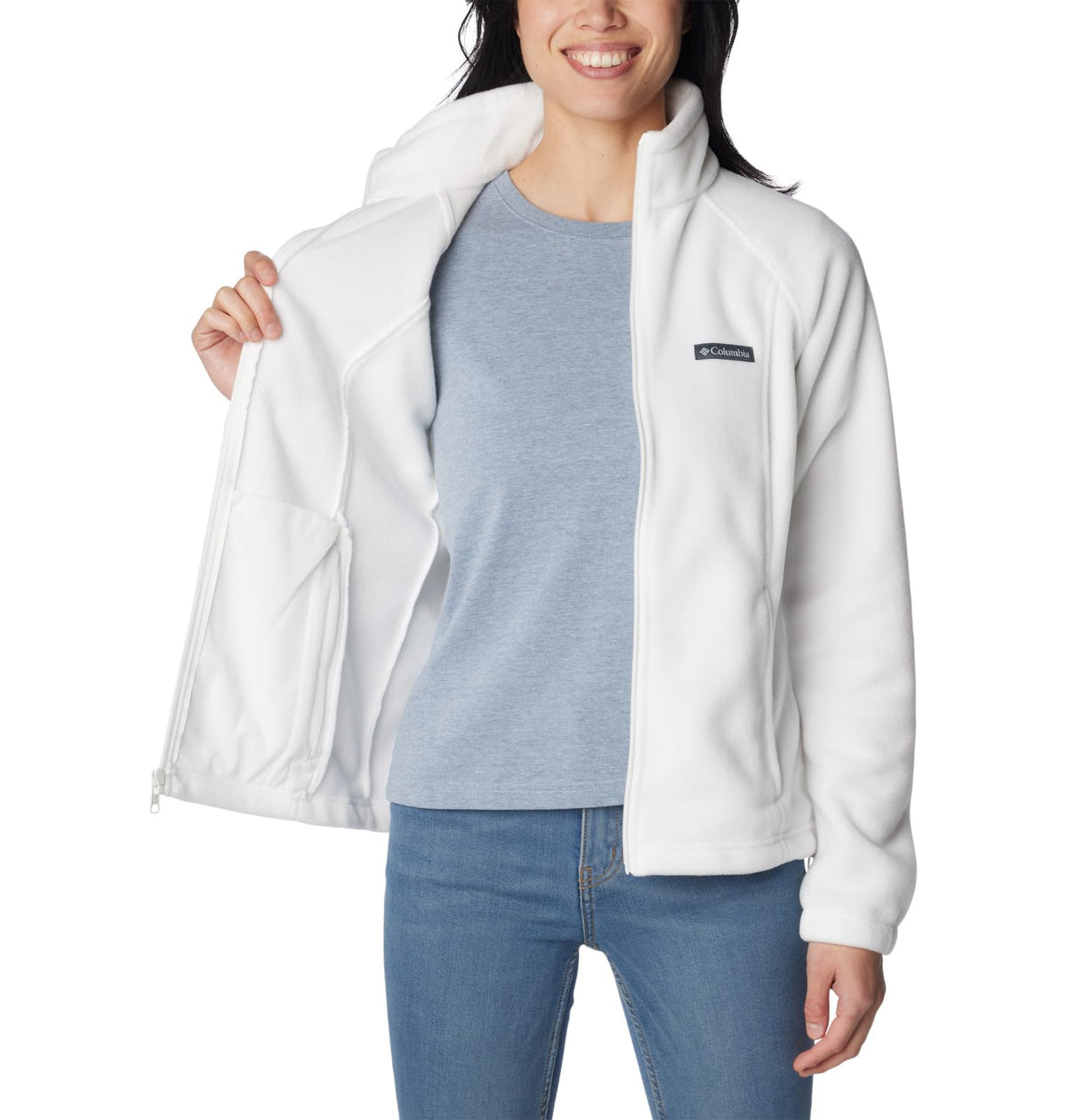 Columbia Benton Springs - Chamarra de forro polar para mujer