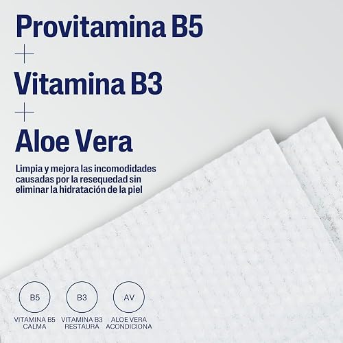 Cetaphil Toallitas de Limpieza Facial Ultra Suaves Piel Sensible 25 Toallas | Eliminan suciedad, maquillaje e impurezas sin resecar, con aloe vera, niacinamida y pantenol para todo tipo de piel sensible.