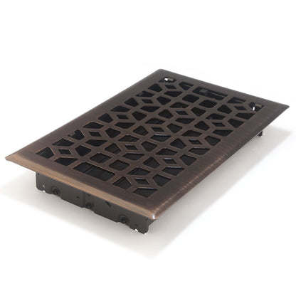 Accord AMFRRBM610 Marquis Floor Register, 6-Inch x 10-Inch(Duct Opening Measurements), Dark Oil-Rubbed Bronze