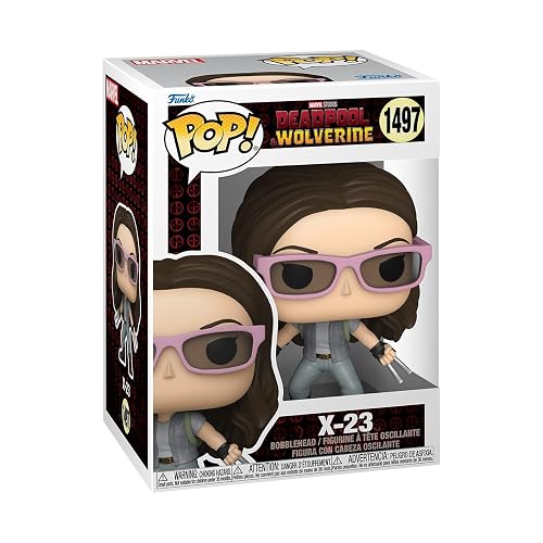 Funko Pop! Marvel: Deadpool & Wolverine - X-23 | Mercancía Oficial de Películas - Figura de Vinilo Coleccionable para Decoración - Regalo de Cumpleaños para Fans
