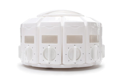 KitchenArt 25000 Carrusel de Especias de Medición Automática sin Especias, Blanco