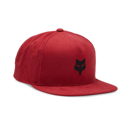 Fox Racing Fox Head Snapback Hat Sombrero Adultos Unisex - Talla Única - Rojo llama