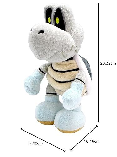 Little Buddy - Peluche de Peluche 1598 Dry Bones de Super Mario All Star Collection, 8 Pulgadas, Multicolor