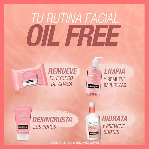 Neutrogena Oil free Gel Limpiador Facial Toronja Ácido Salicílico 177 ml