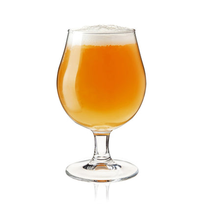 TRUE - Vasos de cerveza de tulipán, juego de vasos de 15 onzas para despedida de soltero, fiesta de acogida, cristalería, IPA Ale Pilsner belga, juego de 4 vasos de cerveza