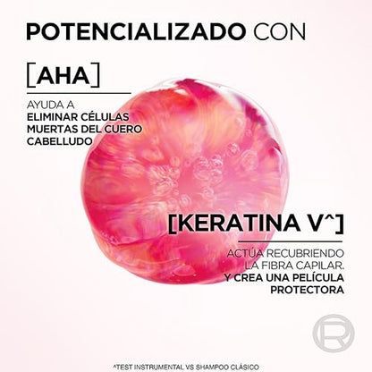 L'Oréal Paris Elvive Dream Liso Acondicionador, Efecto Keratina Anti Frizz Hasta por 72h, Resistente a la Humedad, Cabello Liso y Sedoso, 680ml