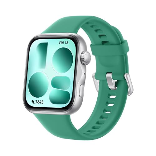 HUAWEI Watch FIT 5 Smartwatch con GPS, Verde | Hasta 10 días de batería, Miniejercicios, Gestión Avanzada de la Salud, Monitor de frecuencia cardíaca, SPO₂, iOS y Android
