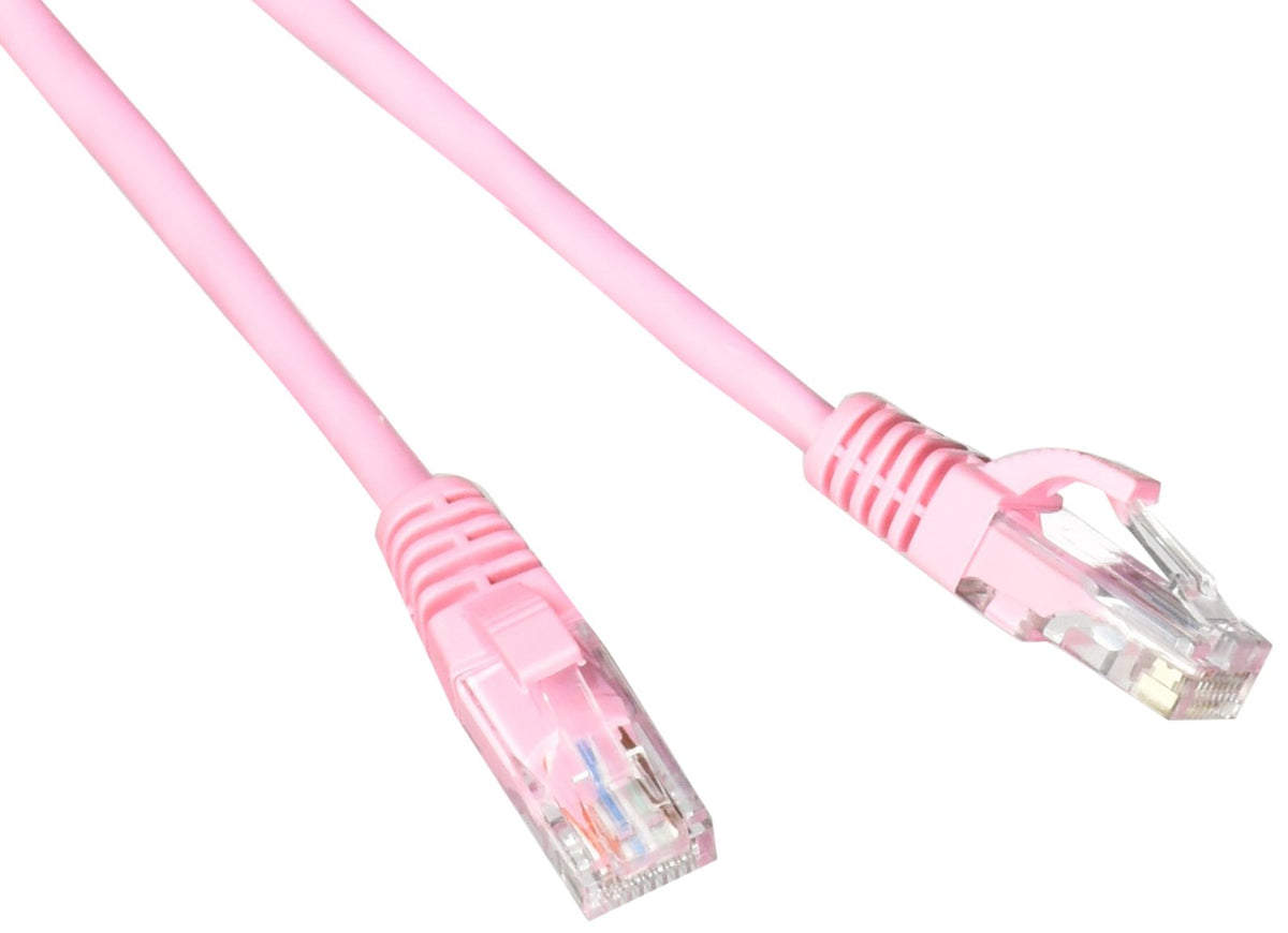 C2G Cable de Red Cat5e Patch, Varios Colores y Tamaños - Rosado - 30.5 m