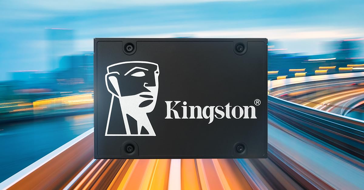 Kingston SSD KC600 256GB SATA 3 (6Gb/s) 2.5" Lectura: 550MB/s y Escritura: 500MB/s XTS-AES de 256-bit (SKC600/256G)