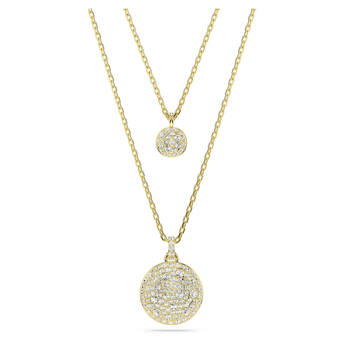 Swarovski Ginger Halskette, Damenkette mit Blauen Kristallen