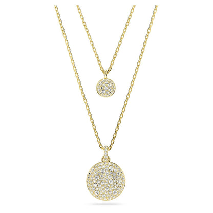 Swarovski Ginger Halskette, Damenkette mit Blauen Kristallen