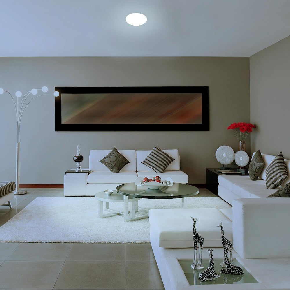 Tecnolite Lámpara LED de Sobreponer, Interior, Blanco Luz Blanca PTLLED/012/65