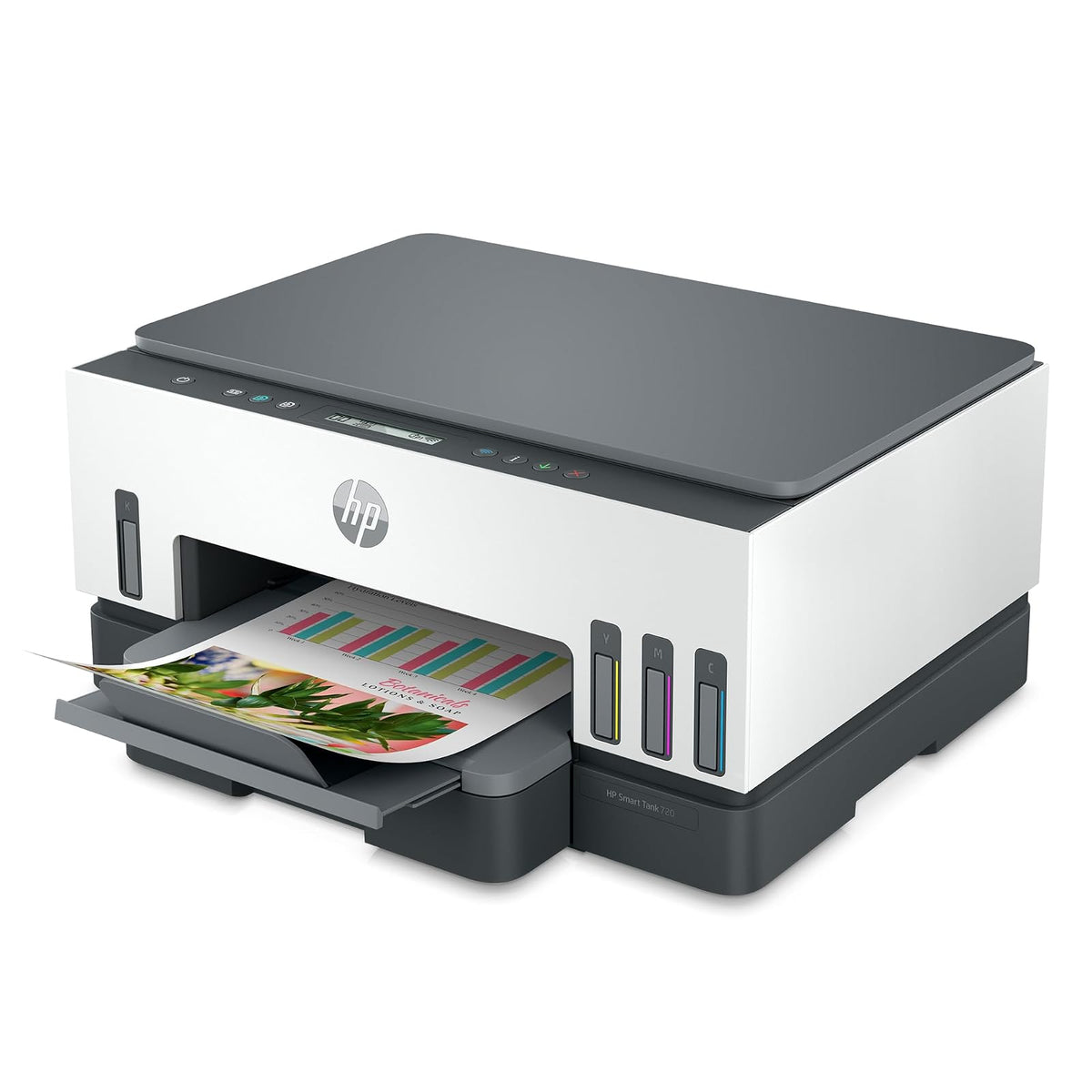 HP Impresora Multifuncional Smart Tank 720, Tinta Continua, Color, Wi-Fi, Dúplex (Doble Cara) Automático, Impresión, Copiado, Escaneo, Garantía 2 años* (6UU46A)