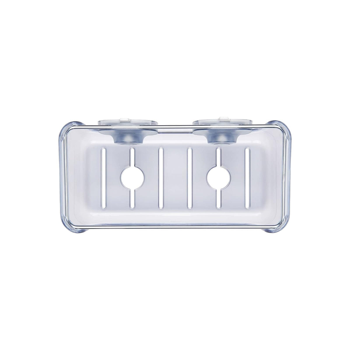 OXO Good Grips Cesta con ventosa de fuerte agarre, canasta grande de succión, Plateado, 1, 1