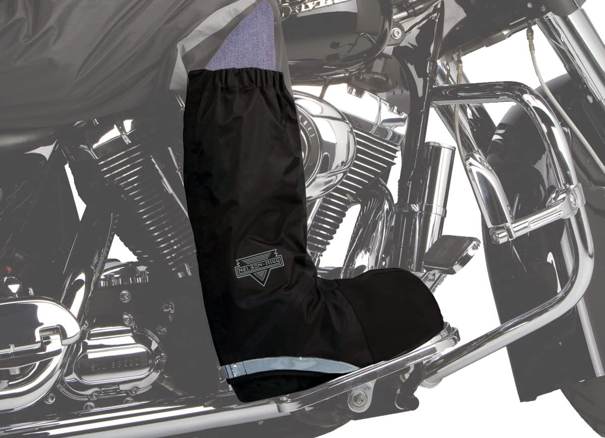 Nelson-Rigg WPRB 100 04 XL Fundas Impermeables para Botas de Lluvia para Adultos, Negro, Talla XL