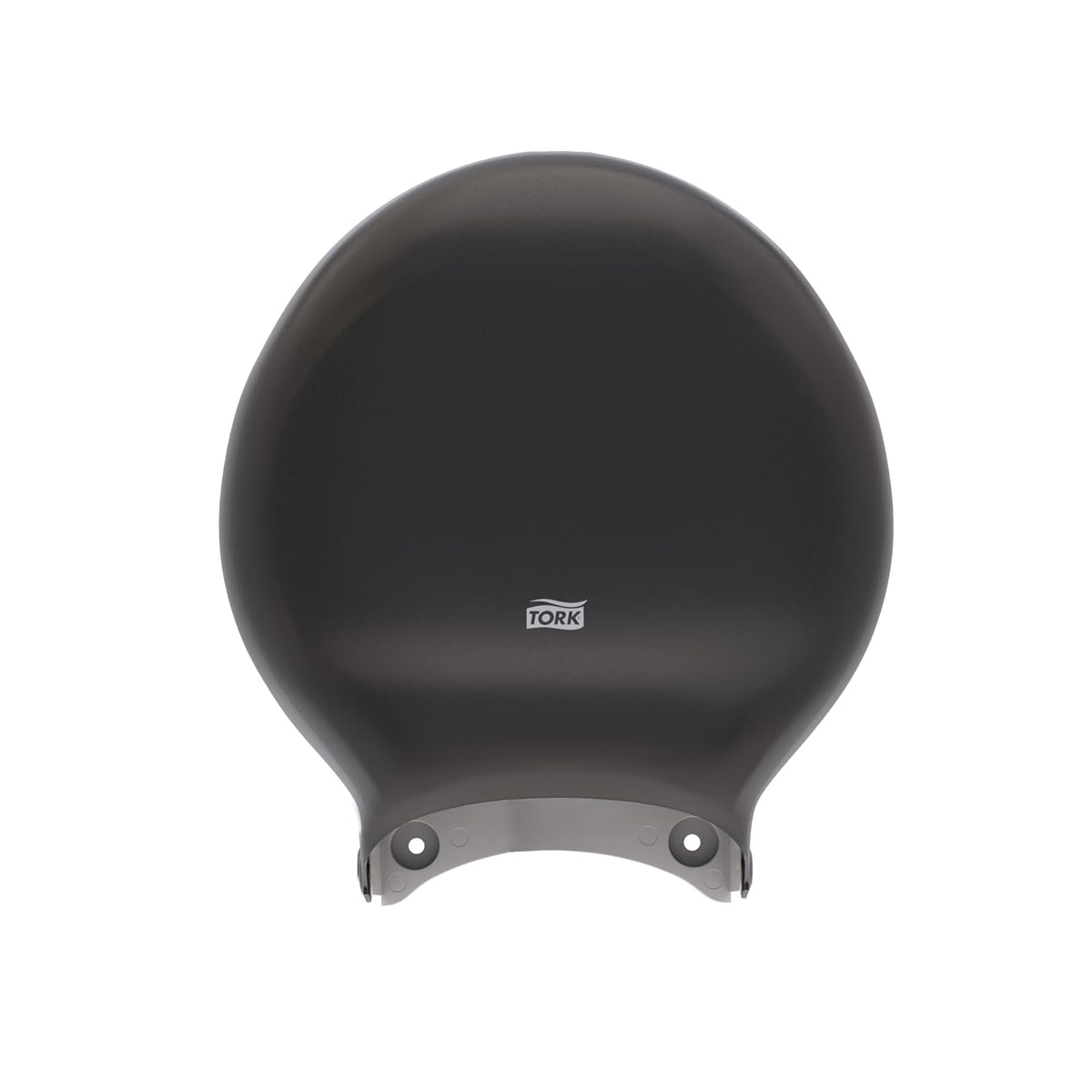 Tork 66TR Jumbo Bath Tissue Roll Dispenser, 9 inch, Plastic, 12" Height x 10.63" Width x 5.75" Depth, Smoke (Case of 1) For use with Tork TJ0912A, TJ0921A, TJ0922A, TJ0924