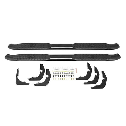 Westin 21-23835 Pro TRAXX 4 Barras ovaladas Nerf para 2014-2024 4Runner SR5 TRD/TRD Pro (Exc Limited, Nightshade y TRD Sport) 2010-2017 Trail Edition Negro Par