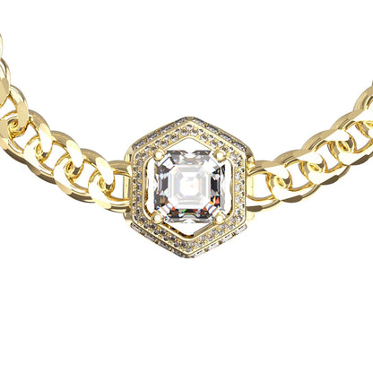 GUESS Pulsera para Mujer LIONESS QUEEN color Dorado