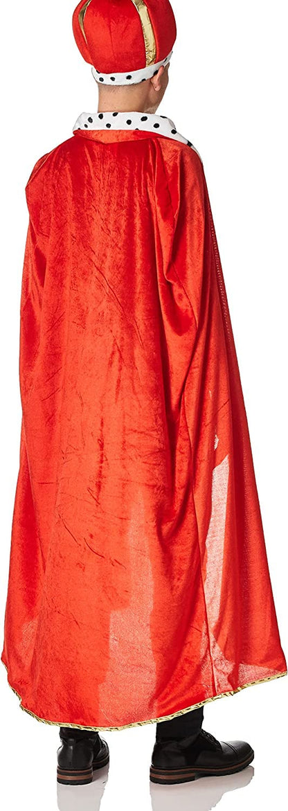 Rubies Men's King Robe and Crown Set, One Size