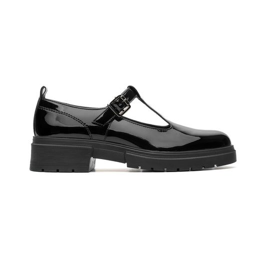 Flexi Zapato Flexi Escolar 131909 Negro Zapatos para Uniformes de Escuela para niña