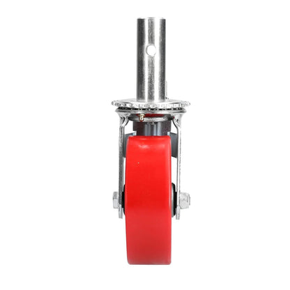 Surtek RB15B Rodaja de poliuretano para andamio con freno 6"