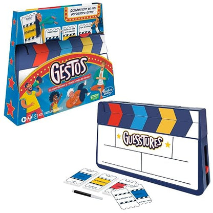 Hasbro Gaming Gestos Juego de Charadas con Cronómetro 8 Años