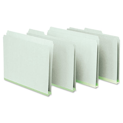 Pendaflex 17167 - Carpetas expandibles para prensado, 1/3 de corte superior, letra, verde (caja de 25)