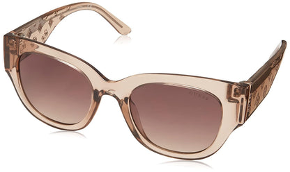 GUESS Gua00013 Gafas mujeres - 50mm - Beige brillante - Marrón degradado