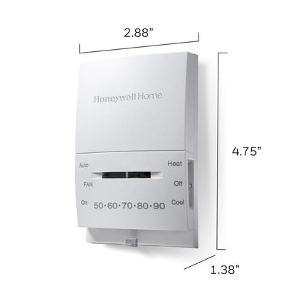 Honeywell Home CT51N Termostato manual estándar de calor/frío