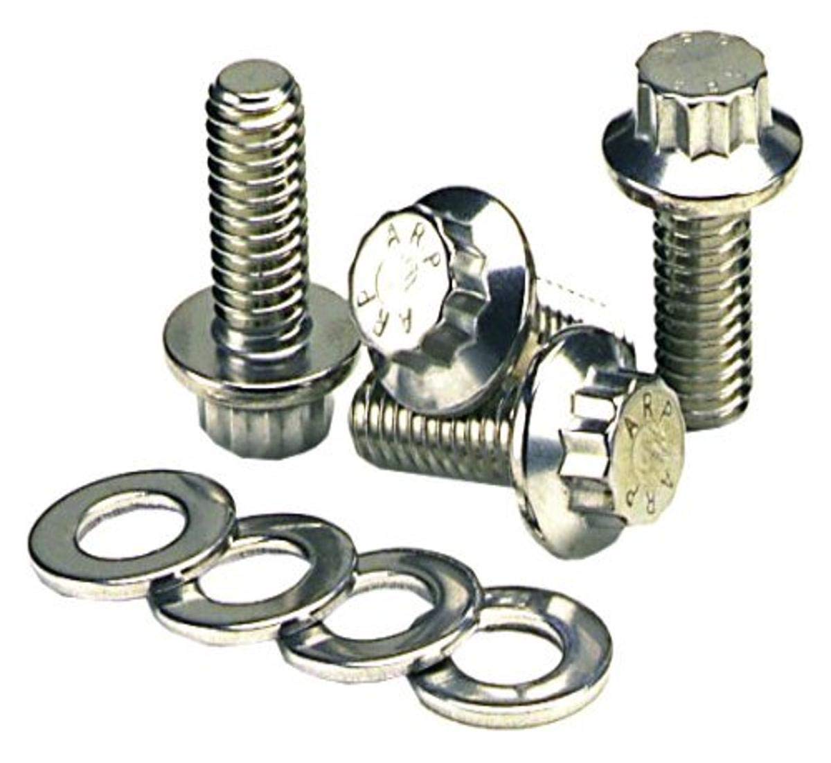 ARP Kit de Tornillos de Tapa Trasera de Acero Inoxidable 5/16 in, Plateado, 437-3002