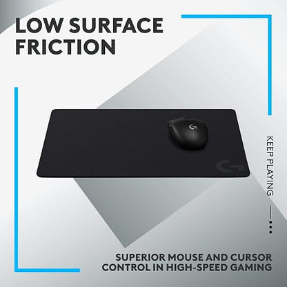 Logitech G440 Gaming Mouse Pad - Alfombrilla rígida para Mouse de Juegos, optimizada para sensores de Juegos, fricción Baja, Antideslizante, Accesorios para PC y Mac, 340 x 280 x 5 mm