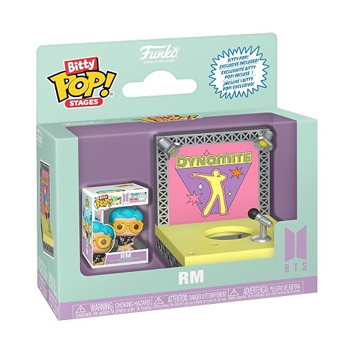 Funko Pop! Bitty Stages: BTS - Dynamite - RM - Collectable Vinyl Figure - Gift Idea - Official Merchandise - Toys for Kids & Adults - KPOP Fans