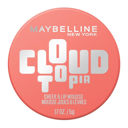 Maybelline Cloudtopia Rubor en Mousse Mejillas y Labios Rojo Etéreo - Coral