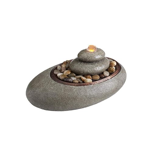 Homedics Oceanside - Fuente de relajación para Mesa, Natural, 1, 1