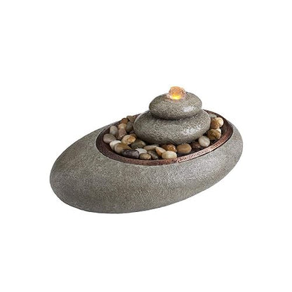 Homedics Oceanside - Fuente de relajación para Mesa, Natural, 1, 1