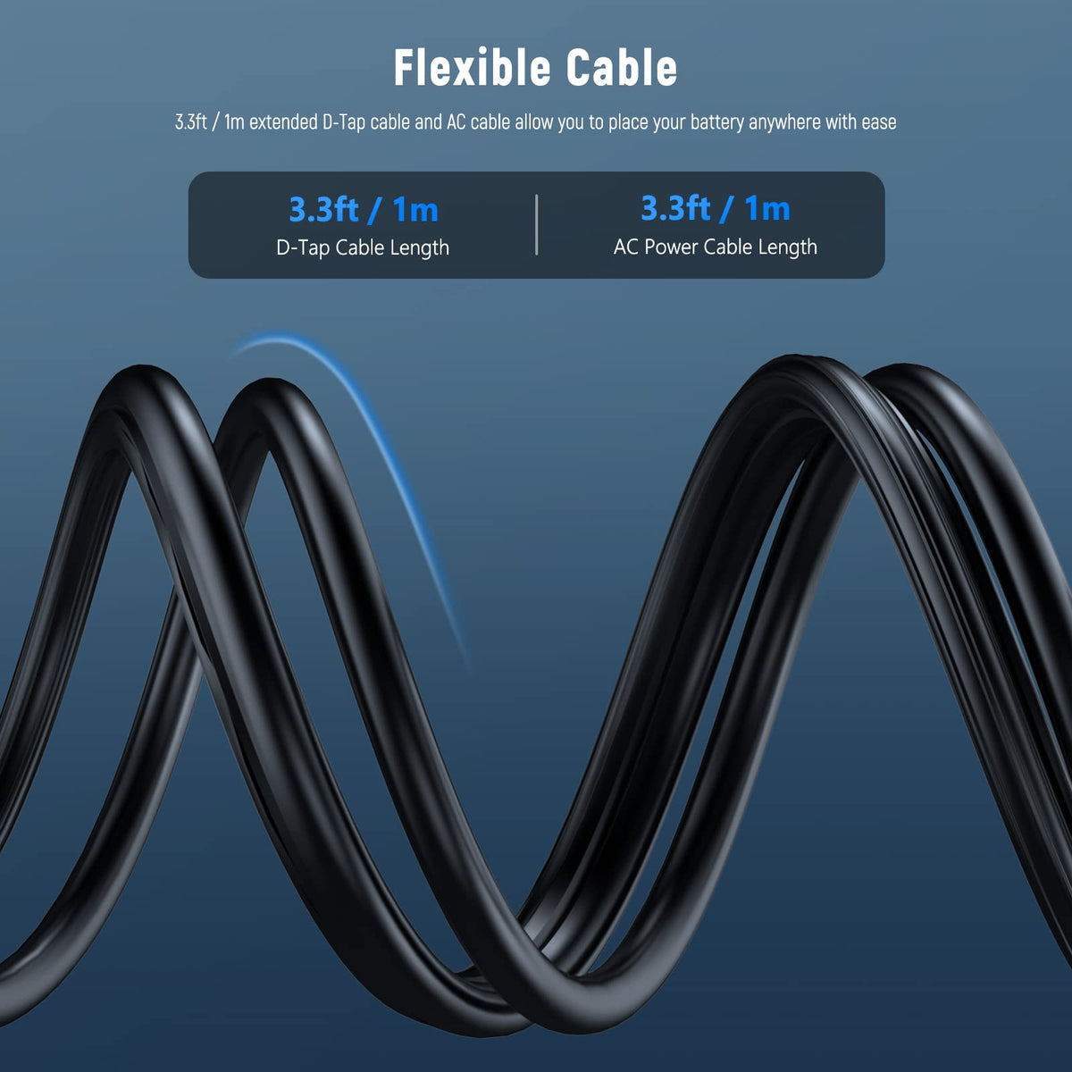 NEEWER D-Tap - Cargador de batería con Cable D-Tap de 3.3 pies/1 m para Montaje en V, Bloqueo en V, batería de Montaje Dorado, Compatible BP-95W BP-190WS BP-150WS BP-V47 BP-V95 Sony BP-U65