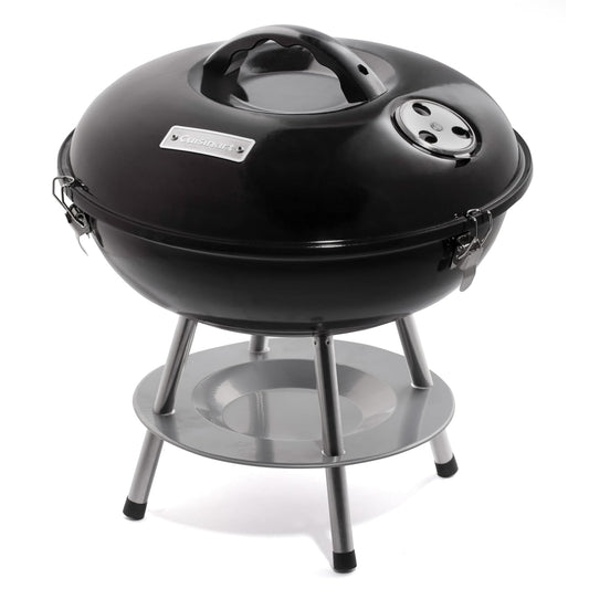 Cuisinart - Parrilla de carbón portátil CCG-190, 14 pulgadas, negra
