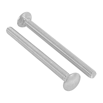 Fiero Tornillo de Carruaje Acabado Galvanizado Bolsa con 60 Piezas - 5 - 16"X 4"