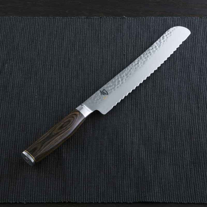 Shun Premier - Cuchillo para pan de 9 pulgadas