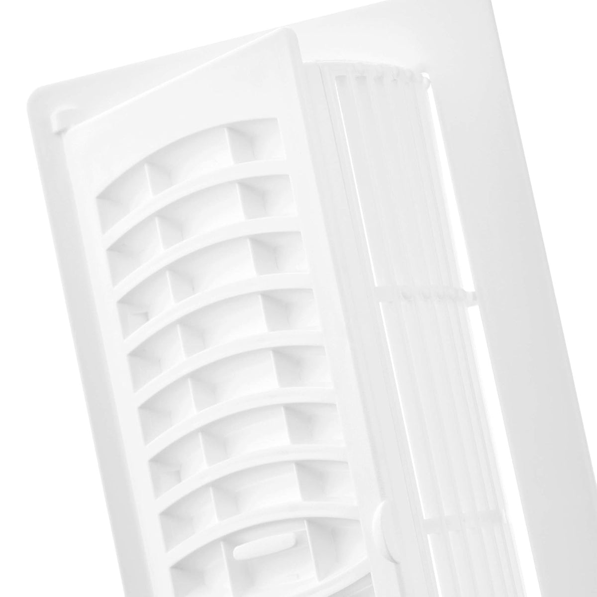 Imperial RG3052 - Registro desplegable para piso, 4 x 10 pulgadas, color blanco