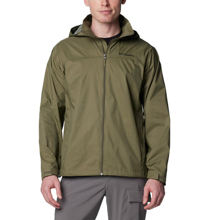 Columbia Glennaker Lake II Chamarra Impermeable para Hombre - 5XL - Verde (Stone Green)