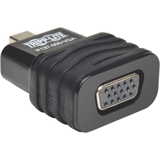 Tripp Lite P137-000-VGA Adaptador Mini DisplayPort 1.2 (mDP, Mini DP, Thunderbolt) a VGA Activo, Convertidor de Video Compacto 1080 P M/H