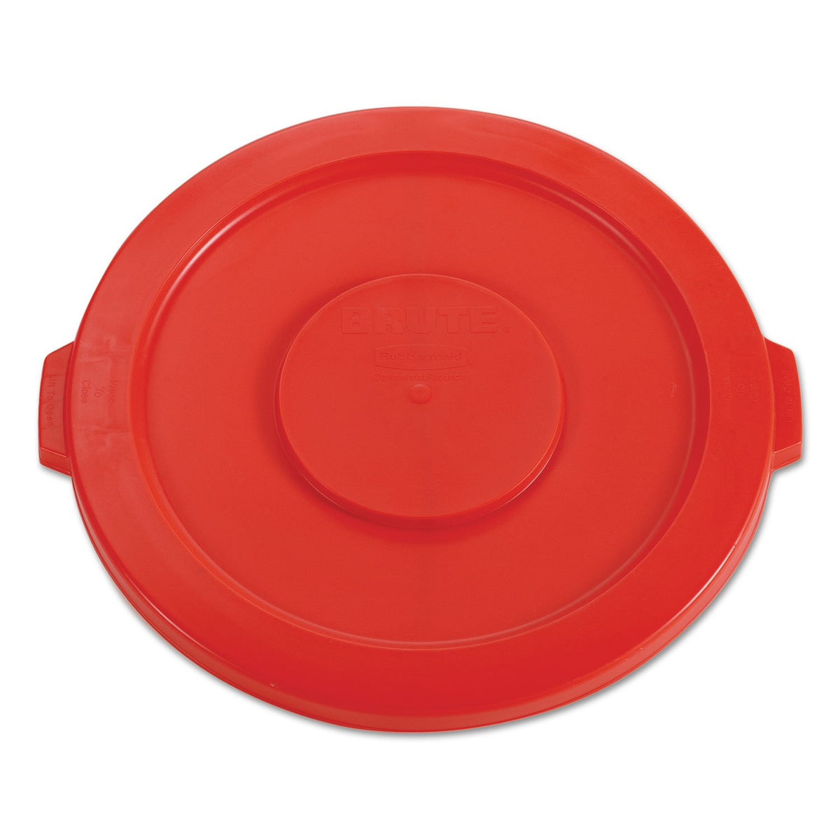 Rubbermaid Commercial Tapa Basura latas, Rojo, 32 gallon