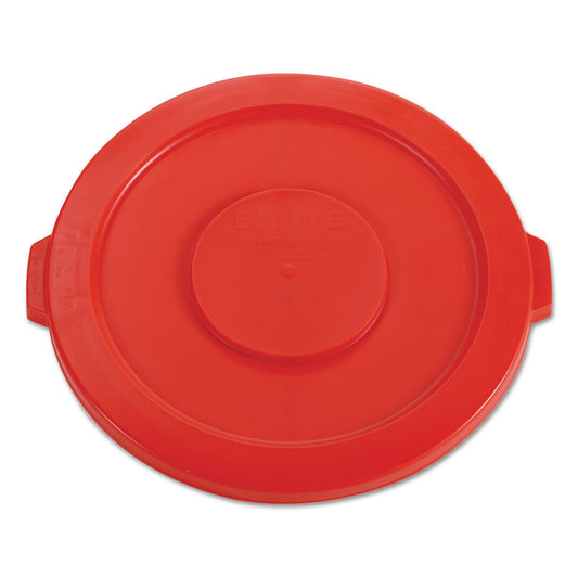 Rubbermaid Commercial Tapa Basura latas, Rojo, 32 gallon