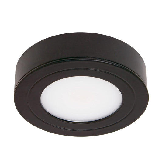 Armacost Lighting 223413 Purevue Luz LED de disco en un acabado negro, blanco brillante