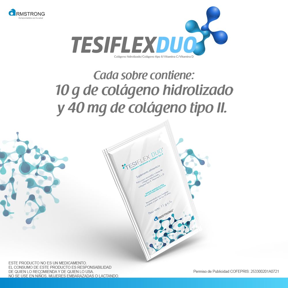 Tesiflex Duo Polvo caja con 30 sobres de 11 gr. c/uno