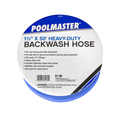 Poolmaster 1-1/2-Inch x 50-Feet Heavy-Duty Backwash Hose, Essential Collection